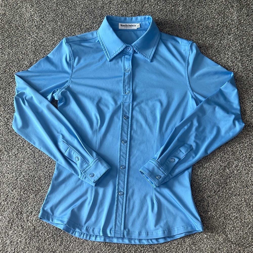 Ranch Dress’n Kids Blue Shirt Size XL